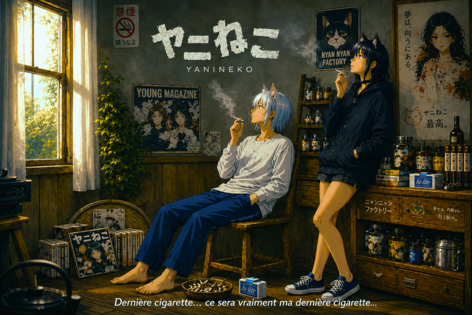YaniNeko — Dernière cigarette / Aspiration